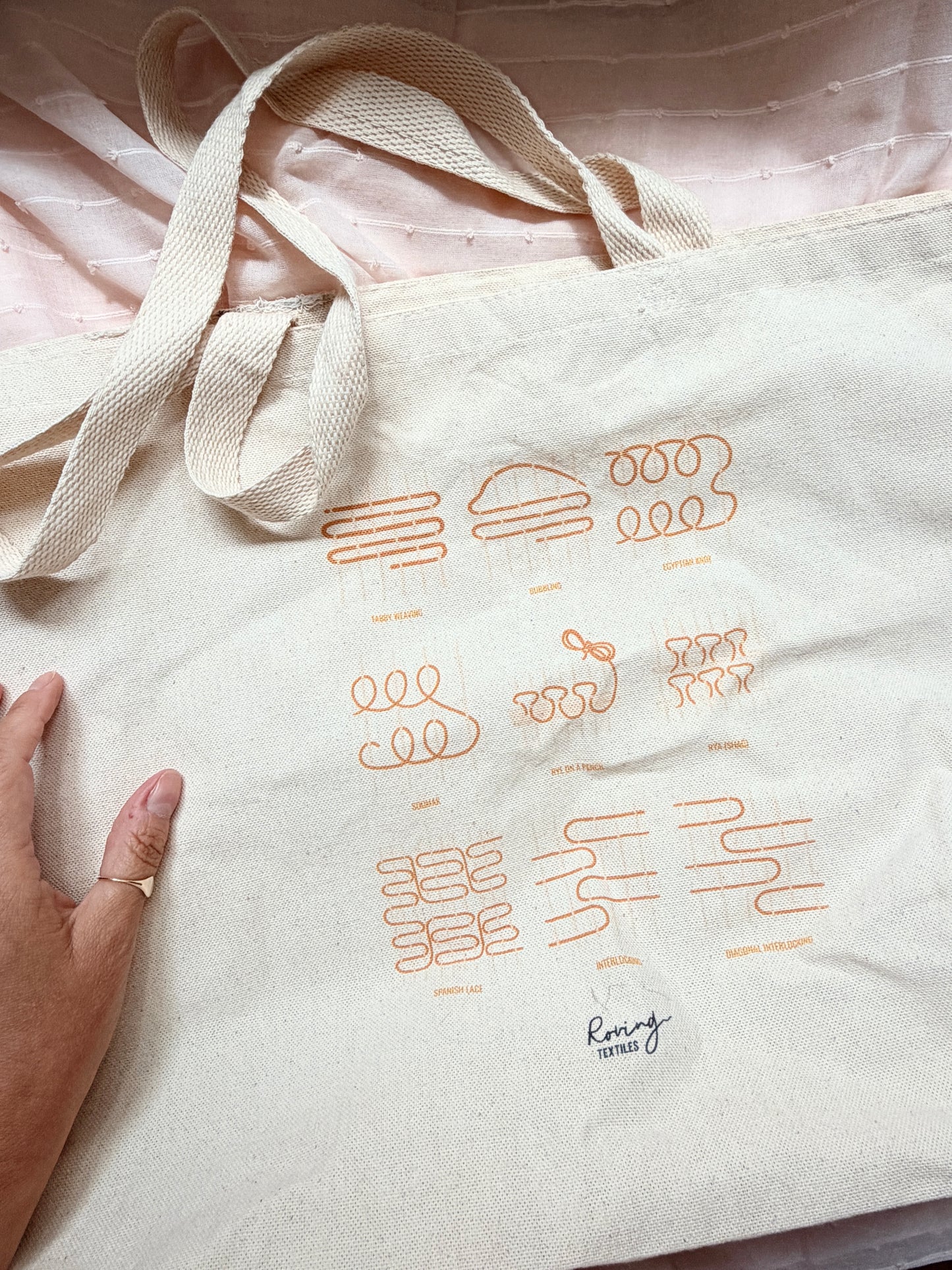 Test Weaving Techniques Tote