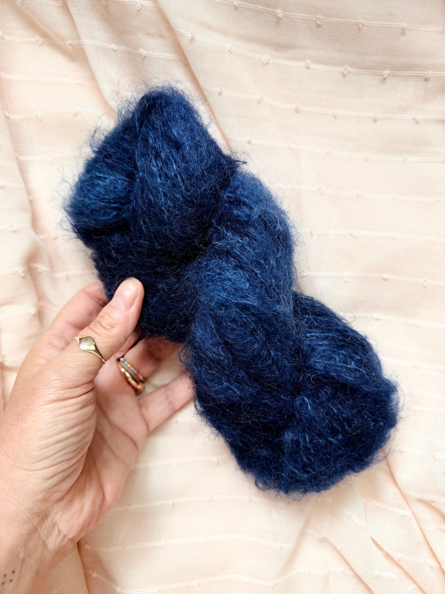 Mini Mohair Sapphire Nights