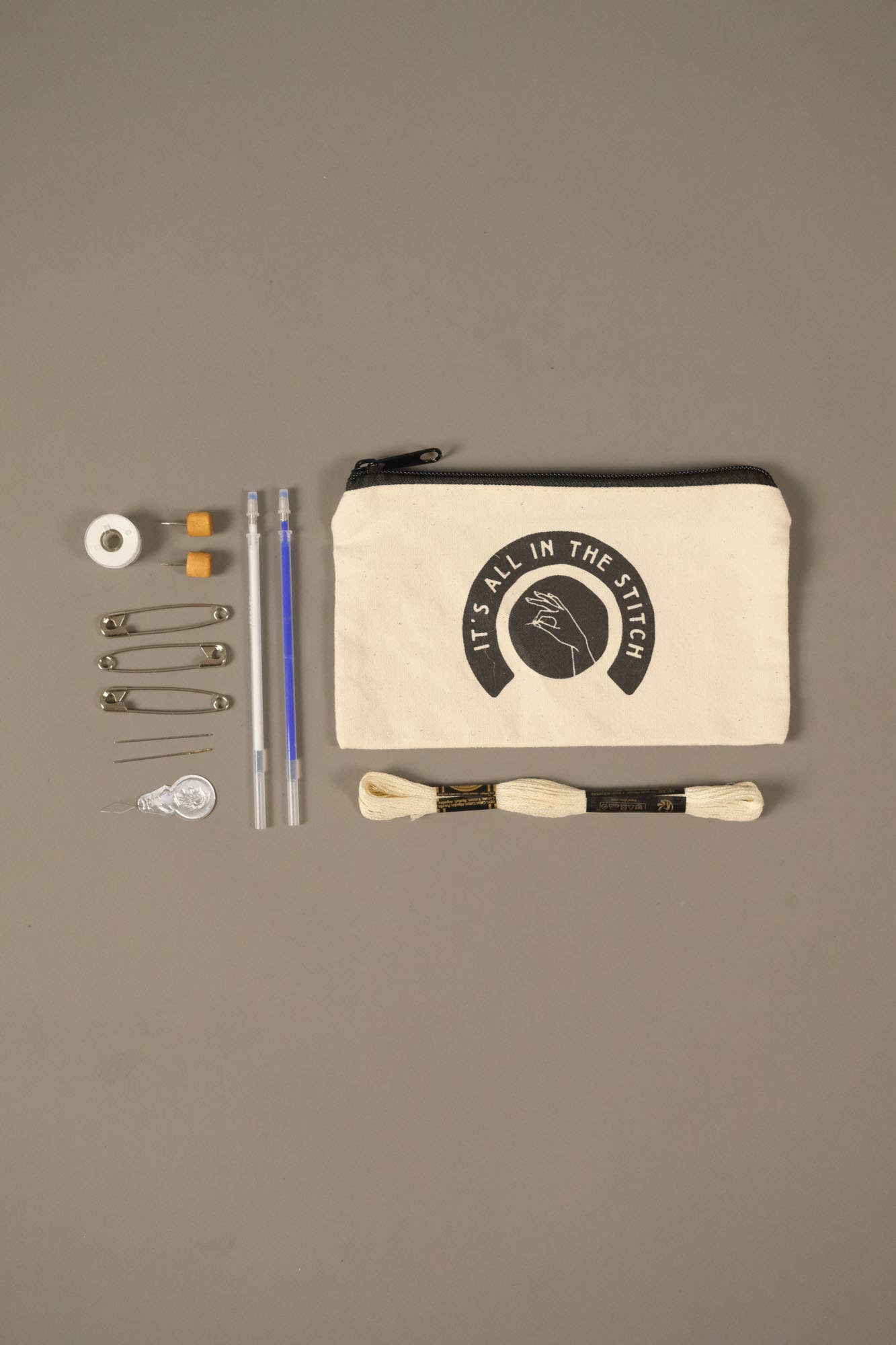 Floral Scene DIY Sewing Kit