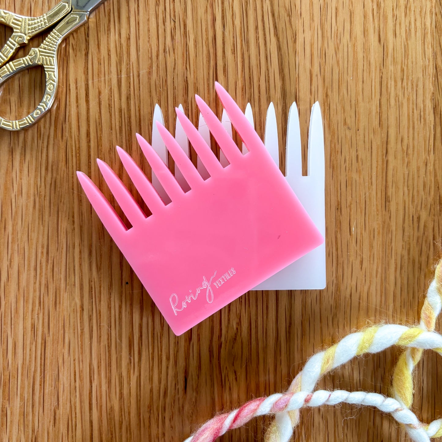 Acrylic Weaving Comb