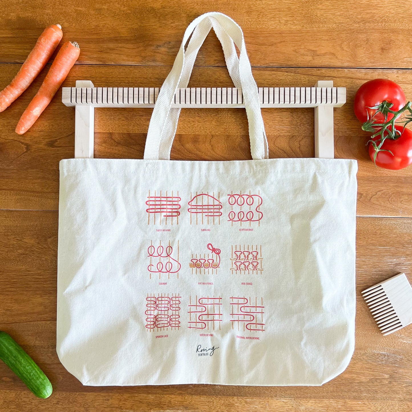 Weaving Techniques Tote