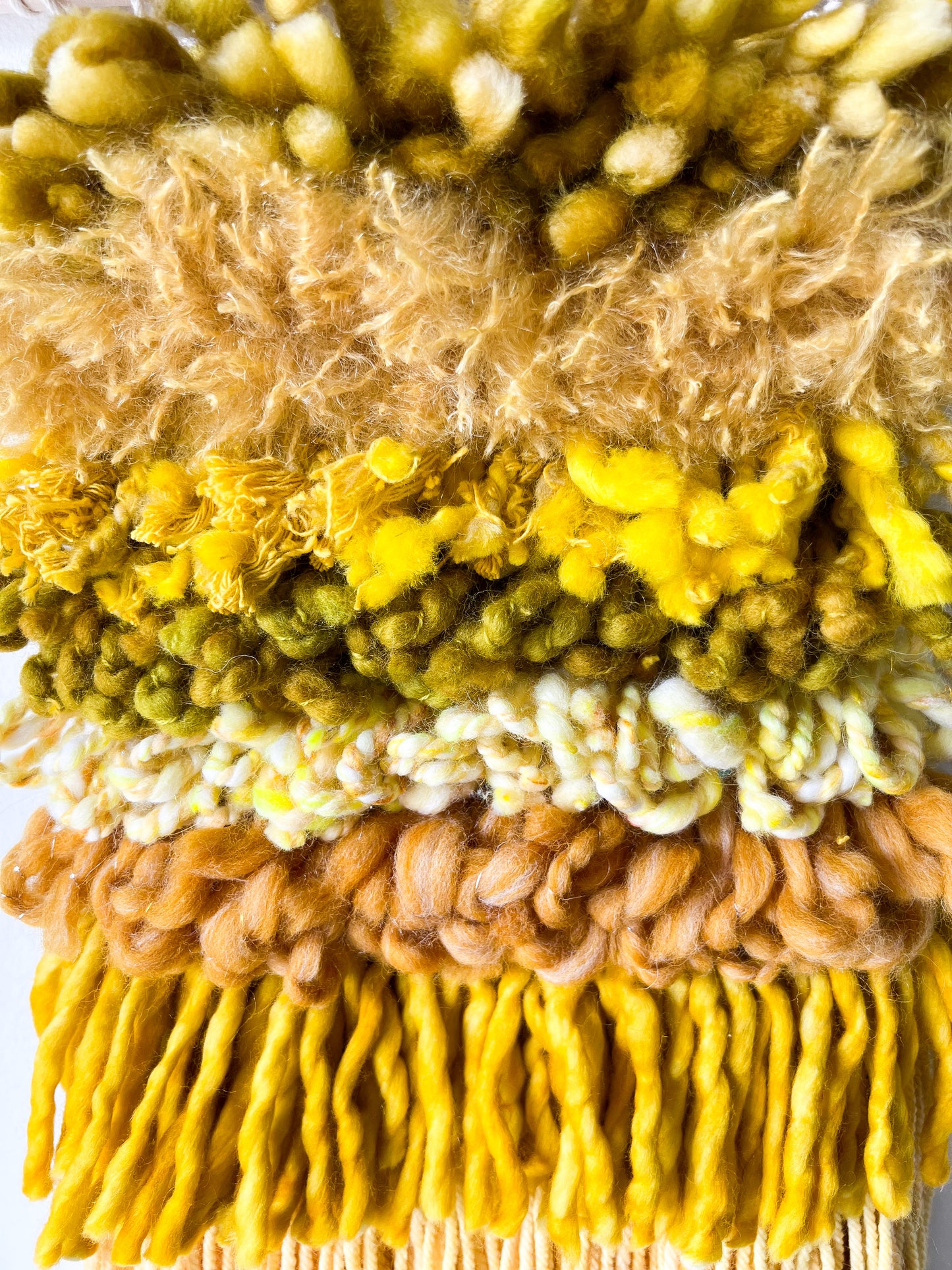 Shaggy Weave Yellow