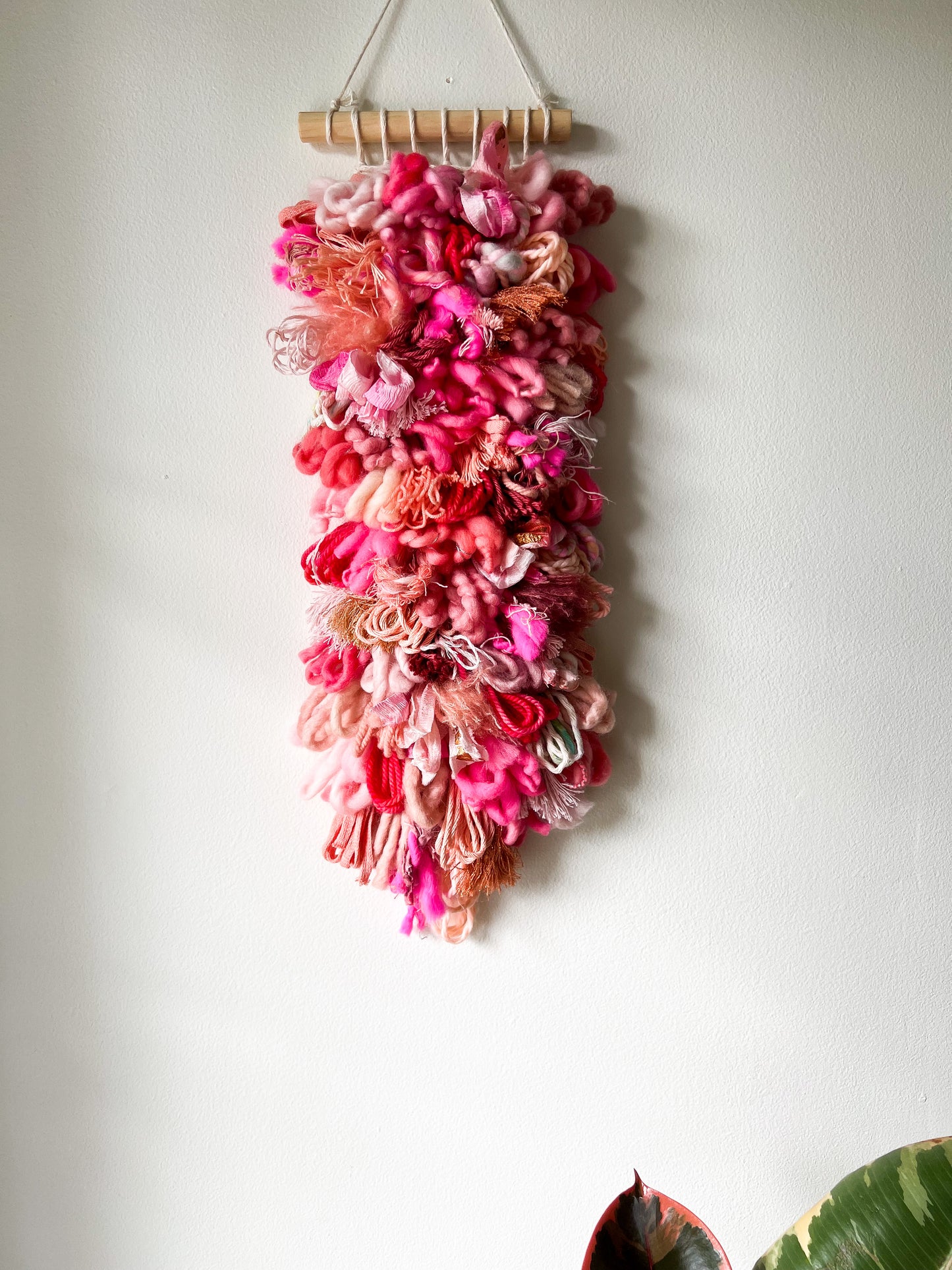 Shaggy Weave Pink