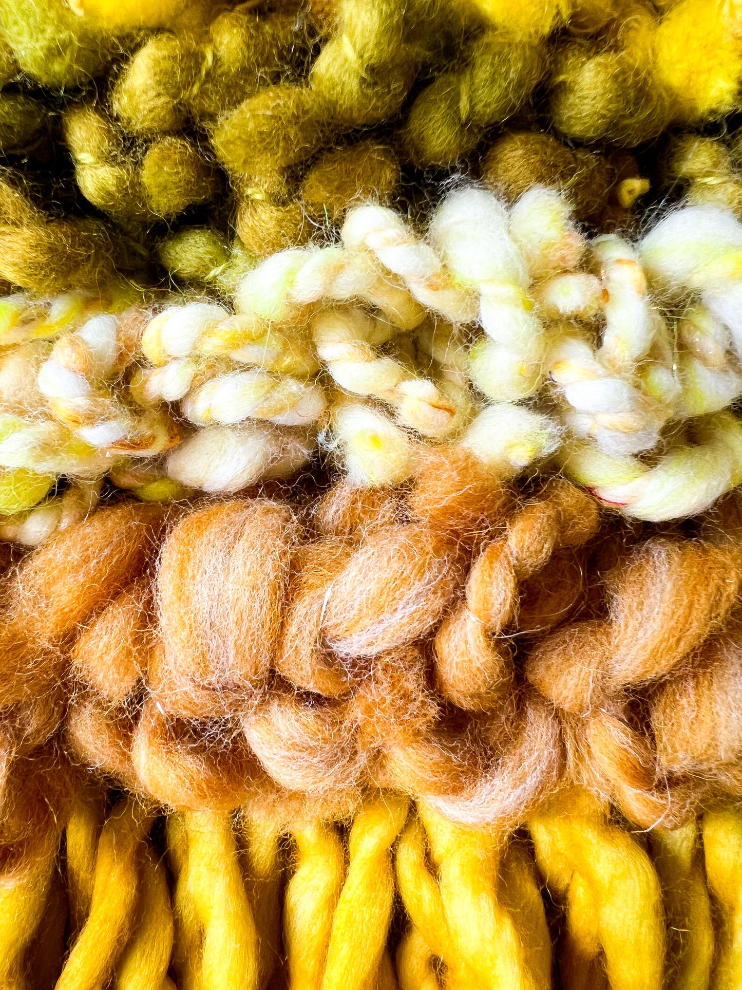 Shaggy Weave Yellow