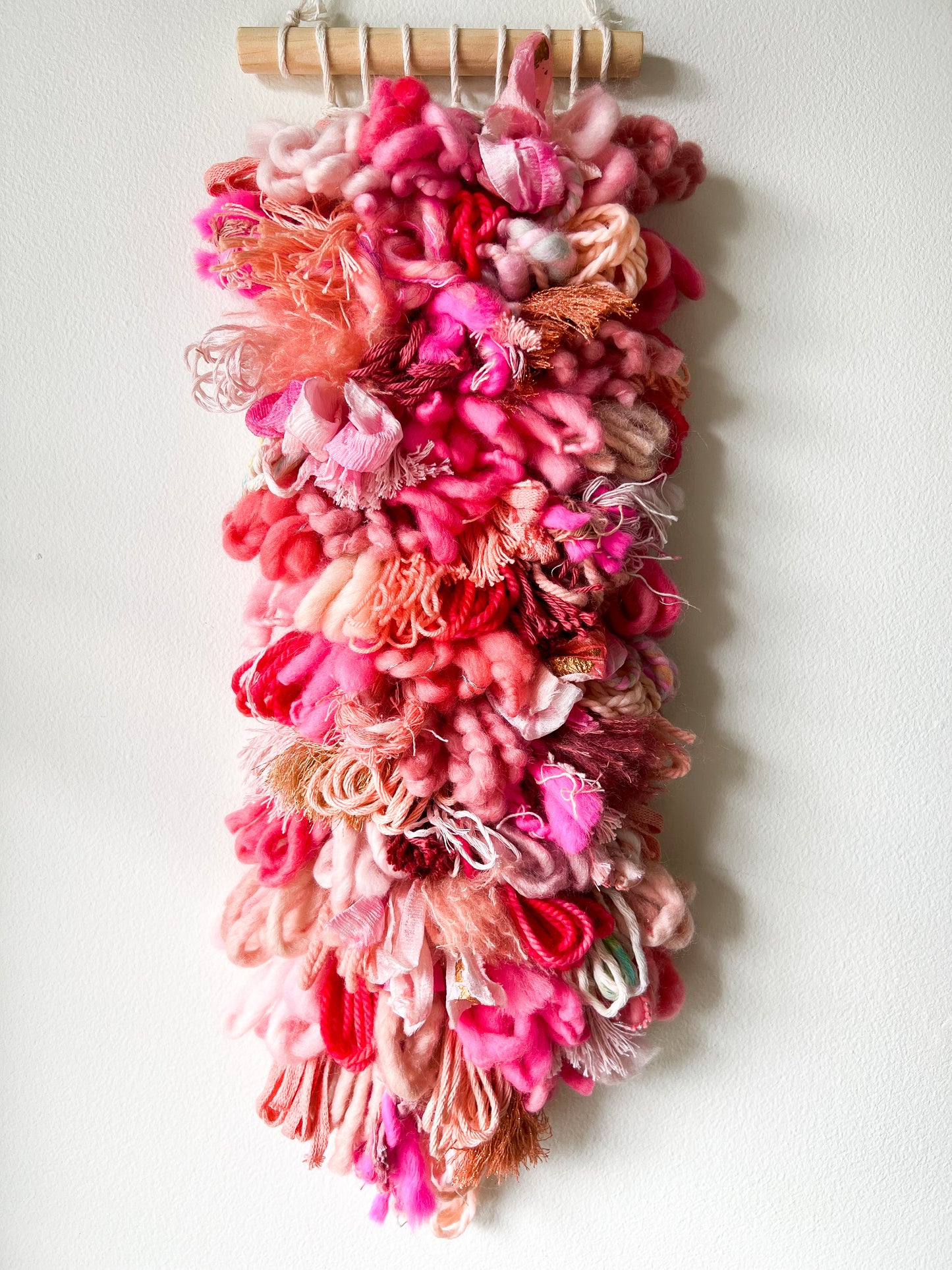 Shaggy Weave Pink
