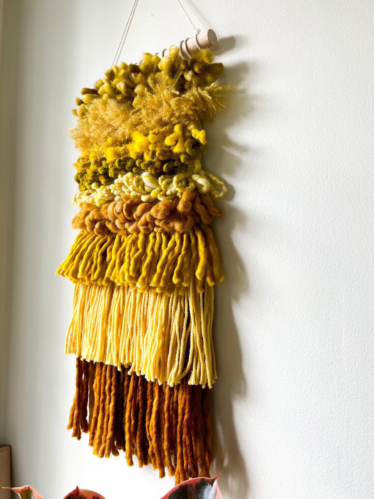 Shaggy Weave Yellow