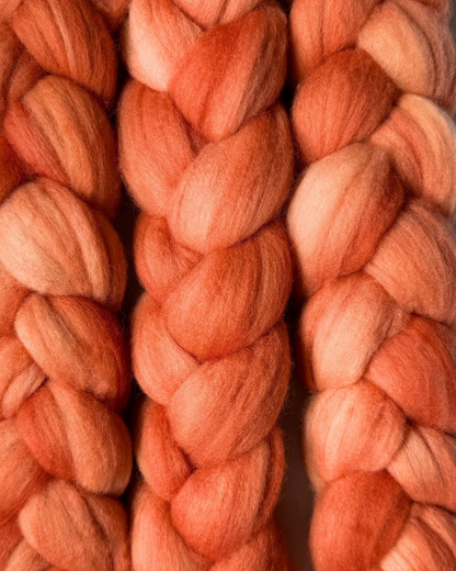 Hand Dyed Roving