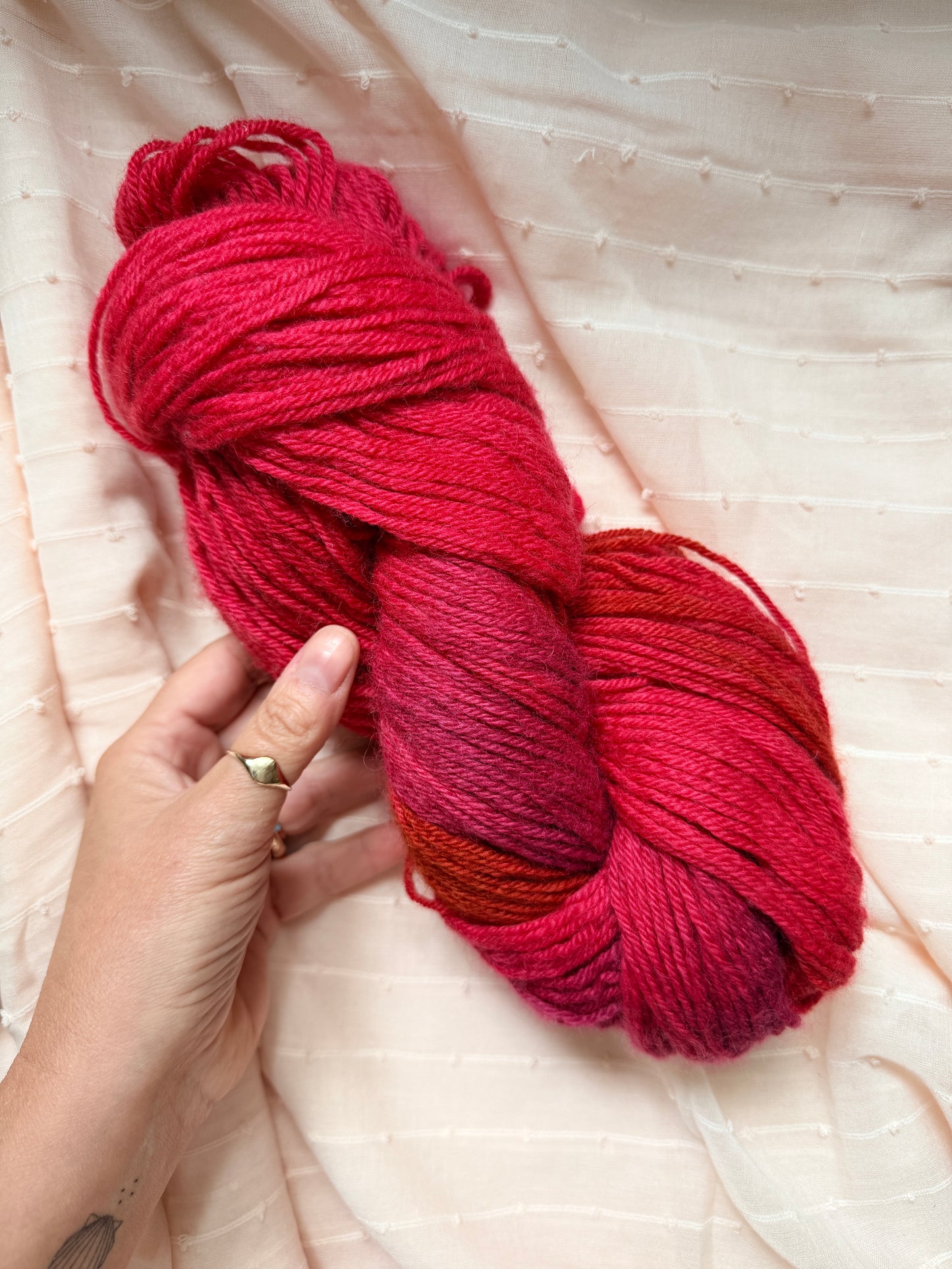 Test Colour Wool Yarn