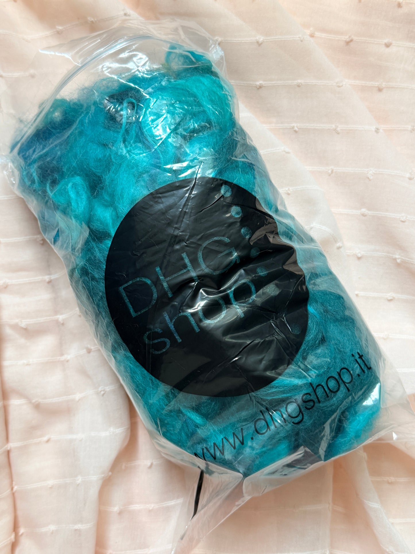 Bright/Dark Green Roving Scraps