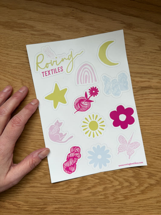 Yarn Lovers Sticker Sheet