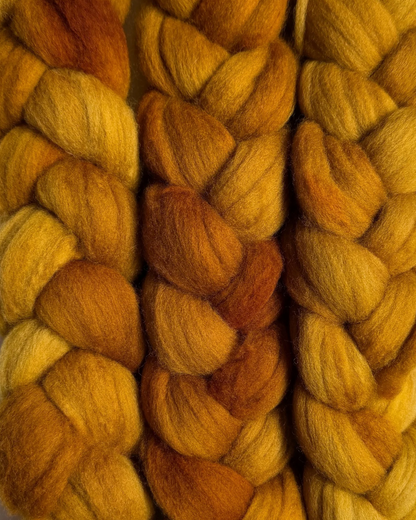 Hand Dyed Roving