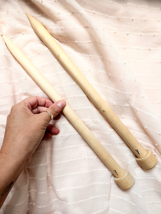Giant Knitting Needles