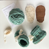 Crochet Baby Booties Kit