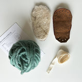 Crochet Baby Booties Kit