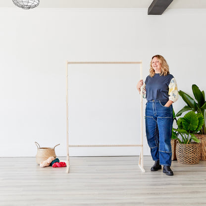 Bonza: Adjustable Weaving Loom