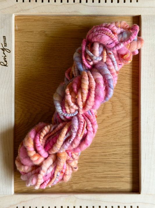 Hand Spun Yarn - Sunrise