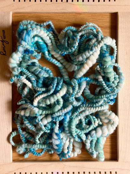 Hand Spun Yarn - Ocean Eyes 2
