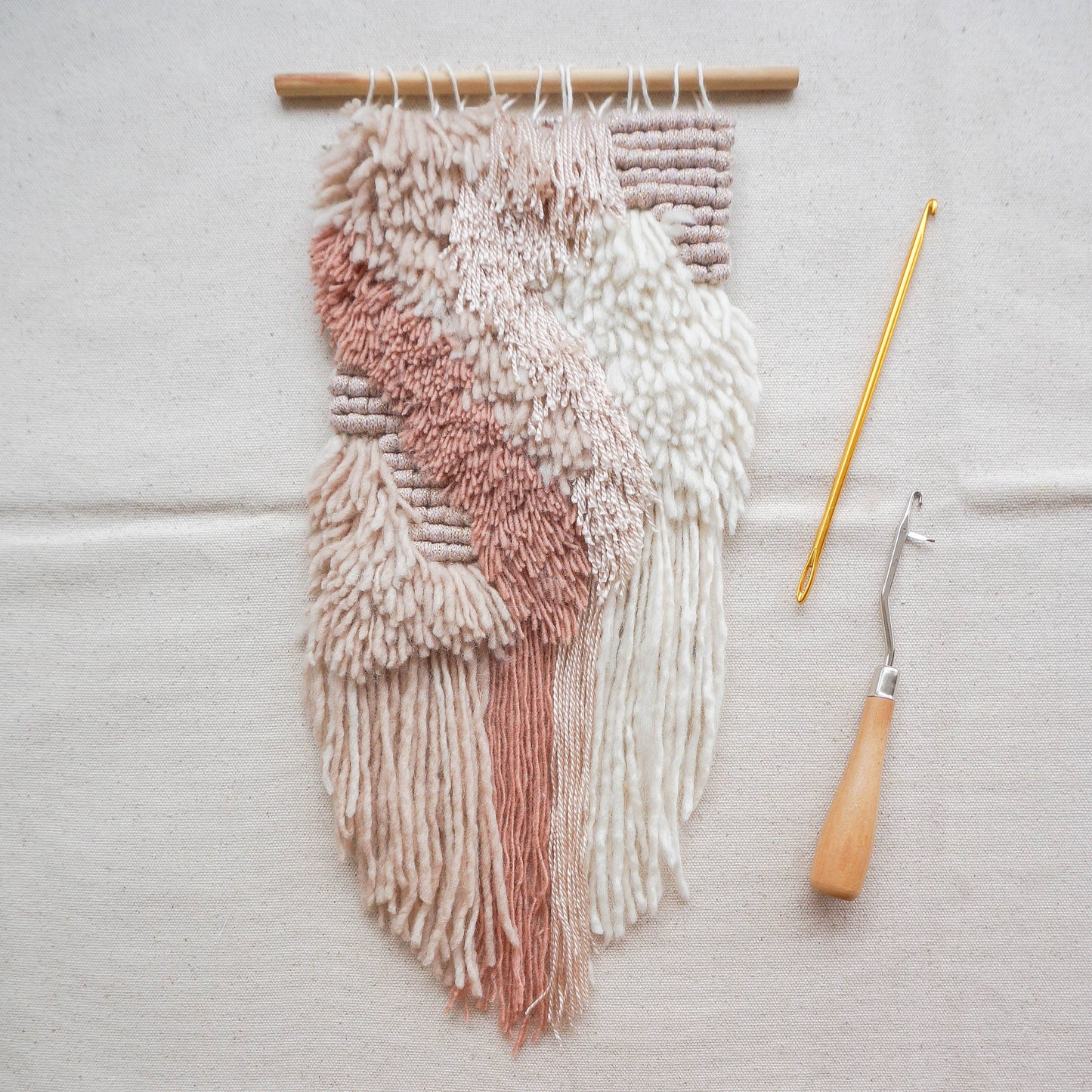 Rose Mini latch hook kit
