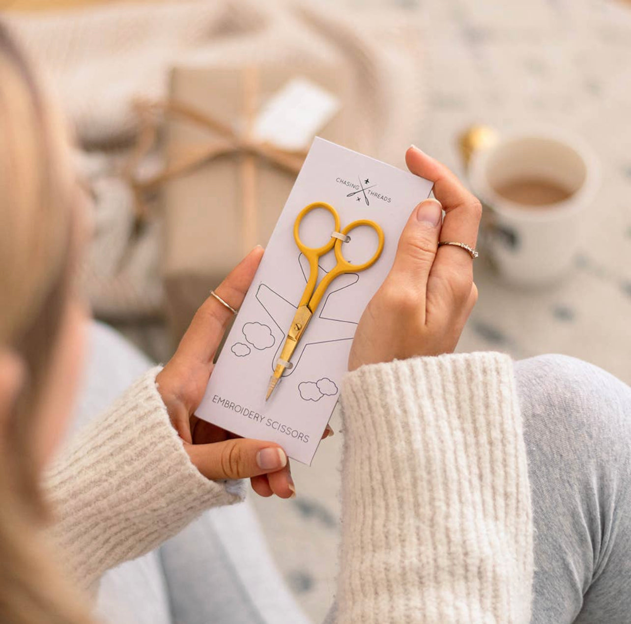 Coloured Embroidery Scissors