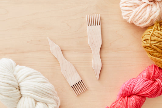 Weaving Comb with handle