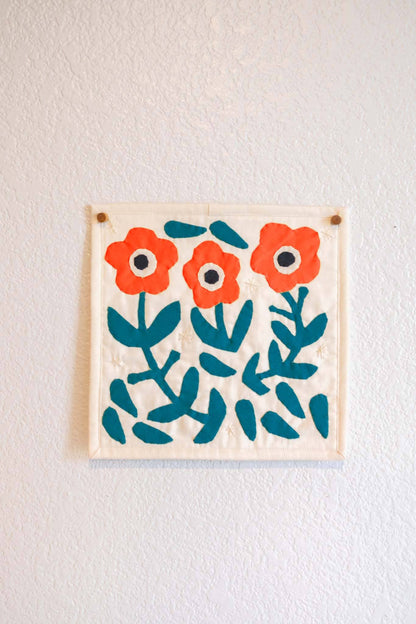 Floral Scene DIY Sewing Kit