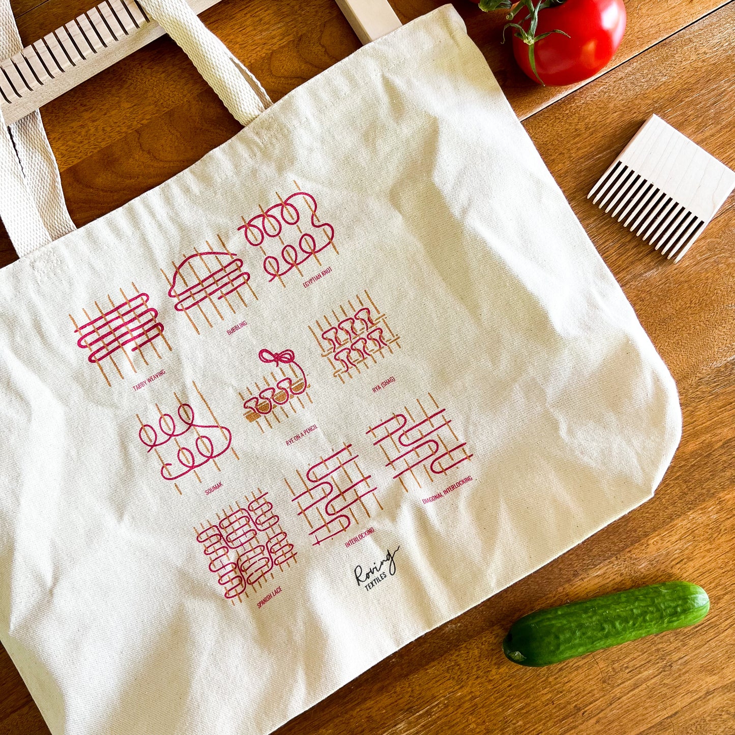 Weaving Techniques Tote