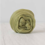 Asparagus Extra Fine Merino Wool Roving