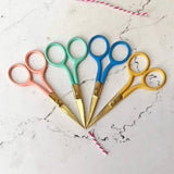 Coloured Embroidery Scissors