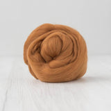 Cinnamon Extra Fine Merino Wool Roving