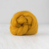 Saffron Extra Fine Merino Wool Roving